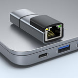 USB C RJ45 Gigabit Adapter 1000Mbps Aluminum Network Converter Style 1
