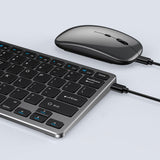 Compact Wireless Keyboard and Mouse Combo for Windows Mac