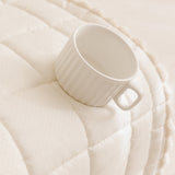 Non Slip Couch Covers for Dogs Fuzzy Pet Couch Covers for Furniture Protector Washable Cream