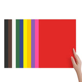 50 Sheets A4 Cardstock 10 Colors Origami Craft Paper Set
