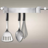 2Pcs 15cm Griddle Spatula Holdes Stainless Steel Grill Barbecue Tool Rack Griddle Accessories