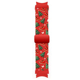 3 PCS Christmas Nylon Watch Bands for Samsung 6th Gen Quick Release