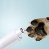 2 in 1 Dog Clippers for Grooming Dog Paw Trimmer with Nail Grinder for Dogs Paws
