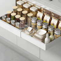 Pull-Out Cabinet Organizer Expandable Slide Out Pantry Shelves Storage
