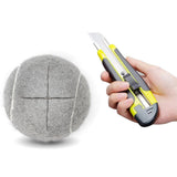 4PCS Walker Tennis Balls Precut Tennis Balls for Walkers for Furniture Legs and Floor Protection Grey