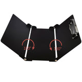 Foldable Nursing Clipboard  Edition Cheat Chart Clip Board Profile Clip with Pen Holder for Student Nurse Doctor