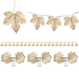 LED Maple Leaves Garland with Lights – Fall Decorations for Home and Christmas