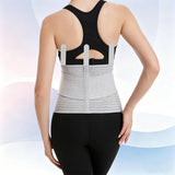 Adjustable Waist Band with Removable Stays Waist Wrap Grey