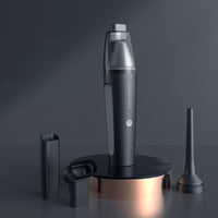 Cordless Handheld Vacuum Cleaner Car Suction-Blow Dust Collector Black