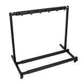 Folding 5 Multi Guitar Stand Guitar Display Holder Rack