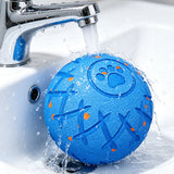 3 Mode Interactive Dog Ball Toy Smart Dog Toy for Medium and Large Dogs Blue