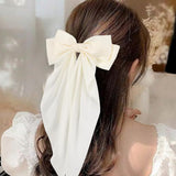 3-Piece Large Bow Ribbon Hair Clip Set for Women and Girls – Fashion Hair Accessories
