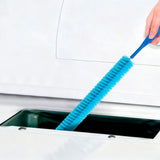 5Pcs Dryer Vent Cleaner Kit Flexible Lint Brush Cleaning Tools for Home Appliances Blue