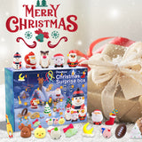 24 Days Christmas Fidget Advent Calendar Christmas Countdown Calendar with 24 Toys Xmas Surprise Blind Box