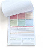 Daily Brain Dump Planner Notepad for Students Teachers Office Use