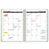 2026 A5 Planner Daily Weekly Monthly Organizer Notebook January–December Calendar Cyan