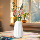 Wildflower Bouquet Building Blocks – Creative DIY Flower Model Toy Set for Home Decoration