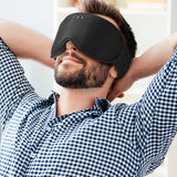 3D Contoured Wireless Sleep Mask with Bluetooth Headphones Sleeping Eye Mask