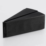 Adjustable Spring Door Stopper Tall Door Stop Wedge for Bottom of Doors Black