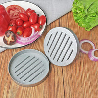 Burger Press with 100Pcs Patty Papers Non-Stick Hamburger Patty Maker with Oil Blotting