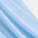 Summer Cooling Pillow Cases for Hot Sleeper Soft Breathable Absorbs Heat Solid Pillowcase Blue