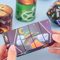 4Pcs Infinity Cube Puzzle Toys Sensory  Geometric Infinity Cube Toys Style 1