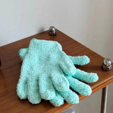 3 Pairs Microfiber Plant Dusting Gloves Leaf Cleaning Gloves for Furniture Home Car