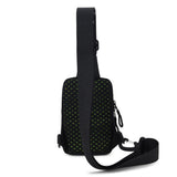 Small Crossbody Bag for Men Women Mini Sling Bag Travel Running Phone Daypack Black