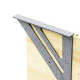 Double Sided Rafter Square 7 Inch Engraved for Woodworking