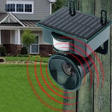Solar Ultrasonic Bird Repeller Animal Scarer