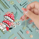 Embroidery DIY Craft Kit for Beginners with Complete Tools