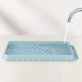 104 Grid Ice Cube Trays for Iced Coffee Cocktails with Storage Bin Scoop Stackable