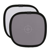 30CM White Balance Card Double Sided 18% Grey Pure Focus Fold Photography Tool