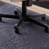 Anti Slip Round Chair Mat Floor Protector for Office Home Gray