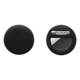 2Pcs For Apple AirTag Holder Hidden Silicone AirTag Tracker Case with Security Pin Black