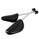 5 Pairs Adjustable Plastic Shoe Trees for Men Women Black