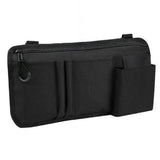 Wheelchair Side Bag with Cup Holder Armrest Pouch for Walker Rollator Electric Scooter