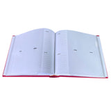 200 Pocket Photo Album with Writing Space for Wedding Family Photos Red
