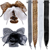 6 Pairs Shoe Laces Fashion Soft Satin Ribbon Shoelaces for Sneakers Boots