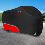 Motorcycle Cover Waterproof Outdoor Storage with Lock-Holes