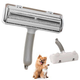 Reusable Pet Hair Remover Roller – For Dog & Cat Fur on Furniture & Clothes Gray