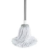 Stainless Steel Cotton Mop Set with Replacement Head for Home Floors