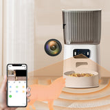 5L Smart Pet Feeder with Camera & Dual-Band WiFi – Automatic Dispenser