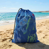4 Pcs Mesh Gear Bag for Snorkel Large Mesh Swim Bag for Snorkeling Trip  Wetsuits Swimming