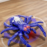 360 Rotating RC Wall Climbing Spider Toy Remote Control Blue