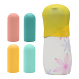 4 Pack Silicone Bottle Covers Leak-Proof for Travel