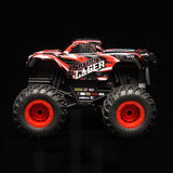 RC Dinosaur Monster Truck 1:20 Scale Toy with Lights and Music Red