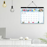 18-Month Desk Calendar (Jan 2026 – June 2027) with Corner Protectors for Office Style 1