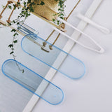 10PCS Lens Tweezers Applicator Remover Kit with Storage Case Blue