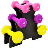 Dumbbell Rack for Small Weights Home Gym Storage Organizer Style 1